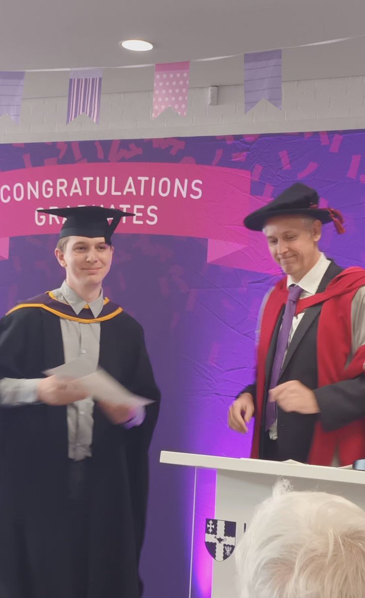 On Tuesday we rounded off a wonderful #LboroGrad School of Science graduation by giving out awards recognising the excellent achievements of some of our graduating students. Here are just a few pics.

Well done to everyone 😊👏🏆