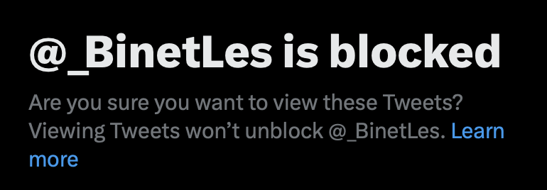 Another Les Binet clone reported and blocked.