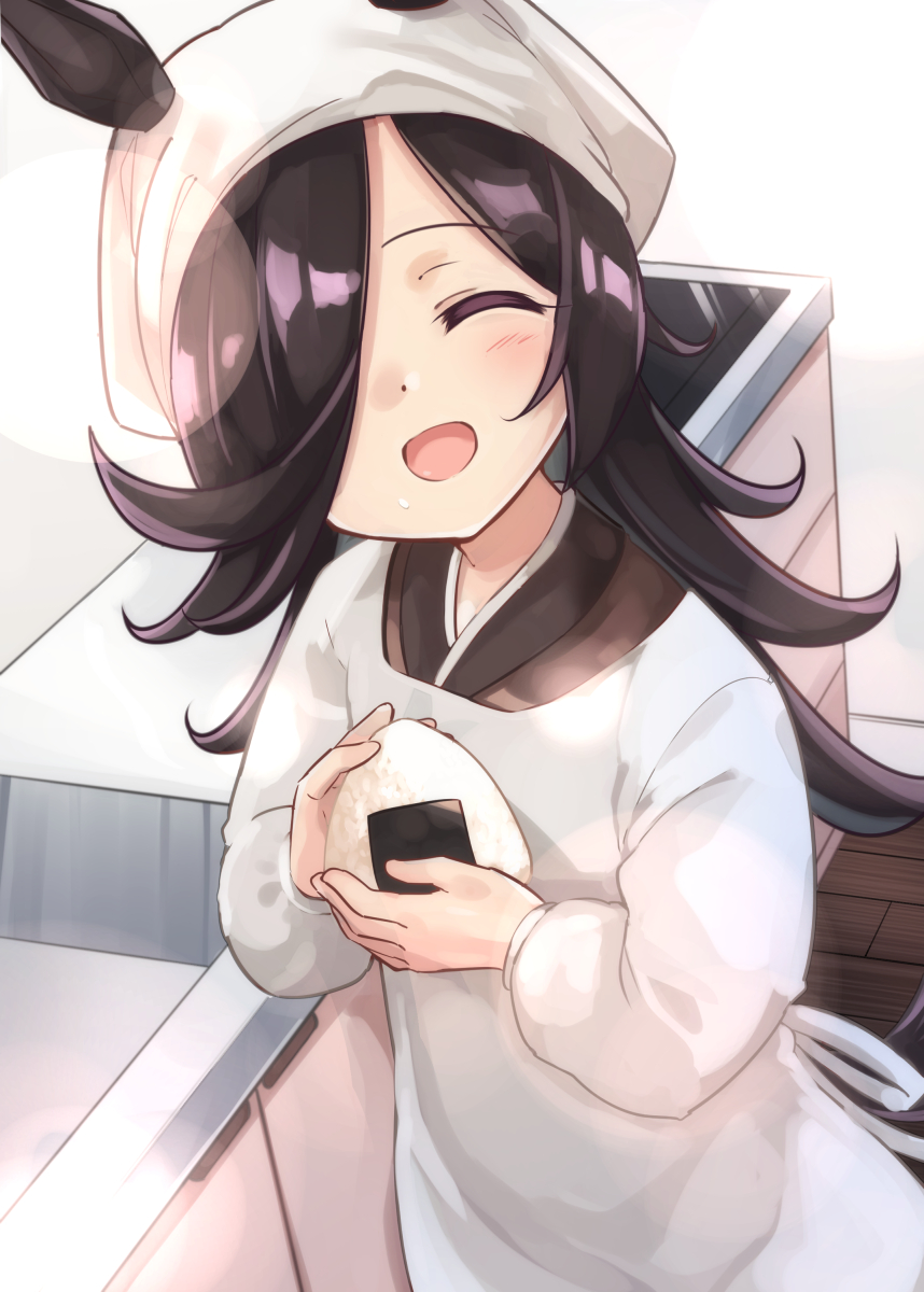 割烹着キラキラほわほわ
ライスちゃん!

#ライスシャワー
#ウマ娘 