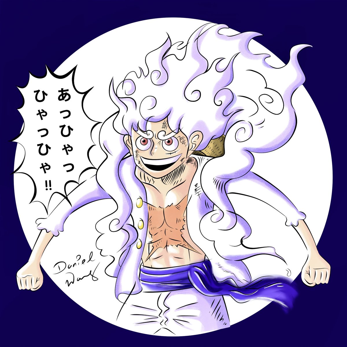 wangrendong's tweet photo. #GEAR5
#ONEPIECE
#drawing https://t.co/XyyIbycAnS