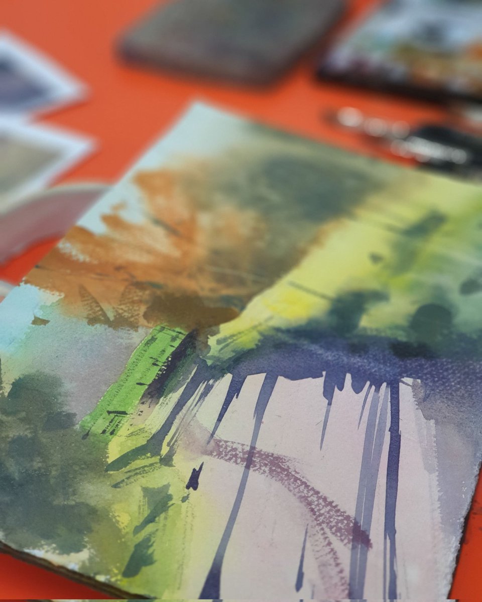 Looking forward to my next workshop with @calderartsupplies #huddersfield on September 2nd.
Lost and found in watercolour.
For details go to eventbrite.co.uk/e/lost-and-fou…

#watercolourtechnique #watercolourtuition #watercolourdemonstration #art #painting #watercolourpainting #edges