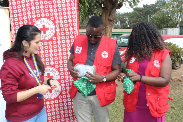 MalawiRedCross's tweet photo. Rotary Club of Lilongwe-Lingadzi has donated 250 maternity sanitary pads towards women Cyclone Freddy survivors, through @MalawiRedCross. Incoming Club President Giorgia Prizzon said“We have set aside K2.8million for more donations.@RLingadzi is getting this support from Germany. https://t.co/h2AH24pjZq