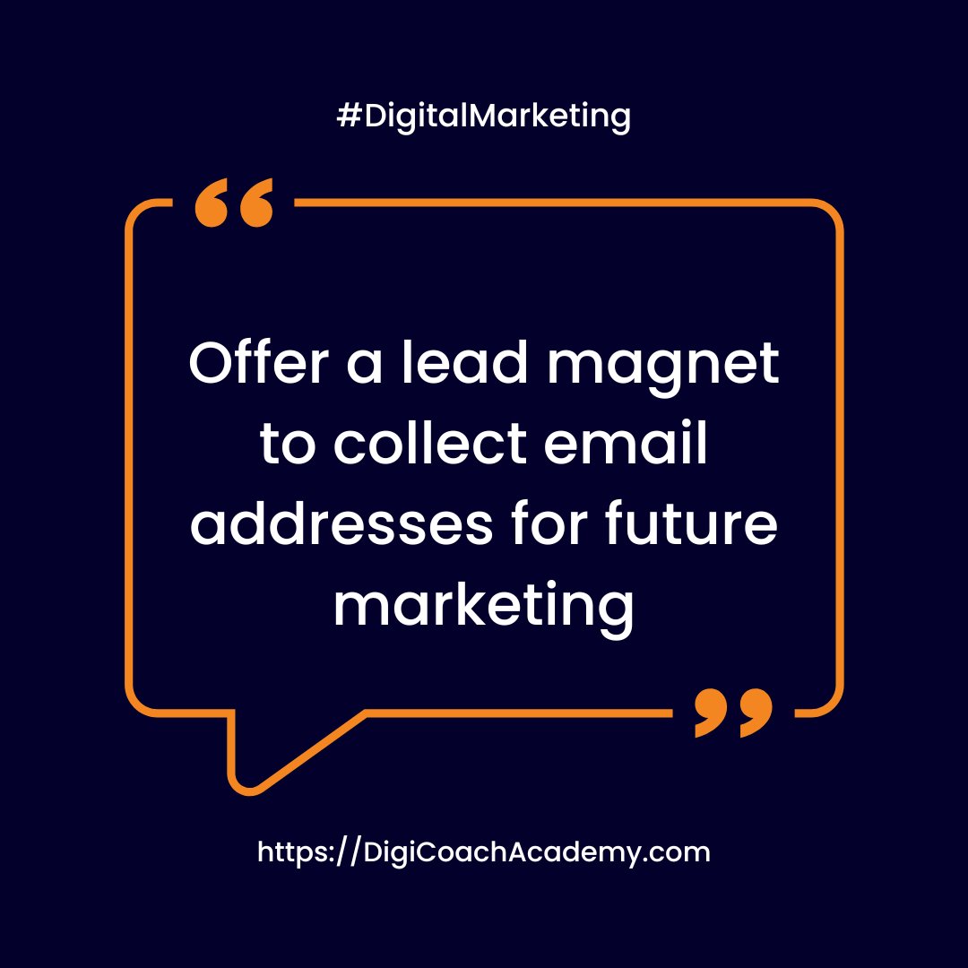 DigiCoachAcd's tweet photo. #marketingdigital #digitalmarketing #digitalmarketingtips #digitalmarketingstrategy #digitalmarketingexpert #digitalnetworkmarketing #digitalmarketingtraining #ecommerce #ecom #sales #salestips
#digitalmarketer #MarketingTips https://t.co/d0rwdESEPe