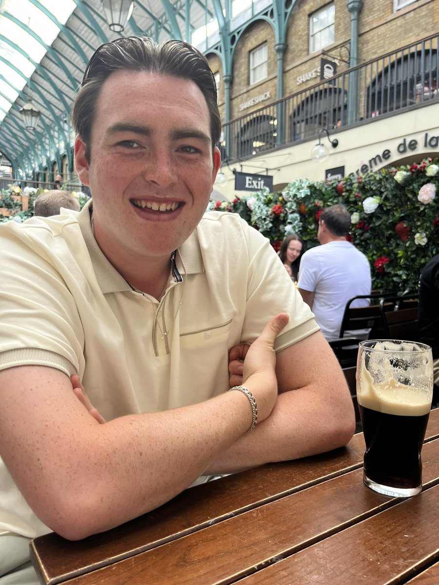 Am very glad that I have passed my drinking genes on to James - Happy 18th Birthday James - feel very privileged that you want to still spend time with me!!