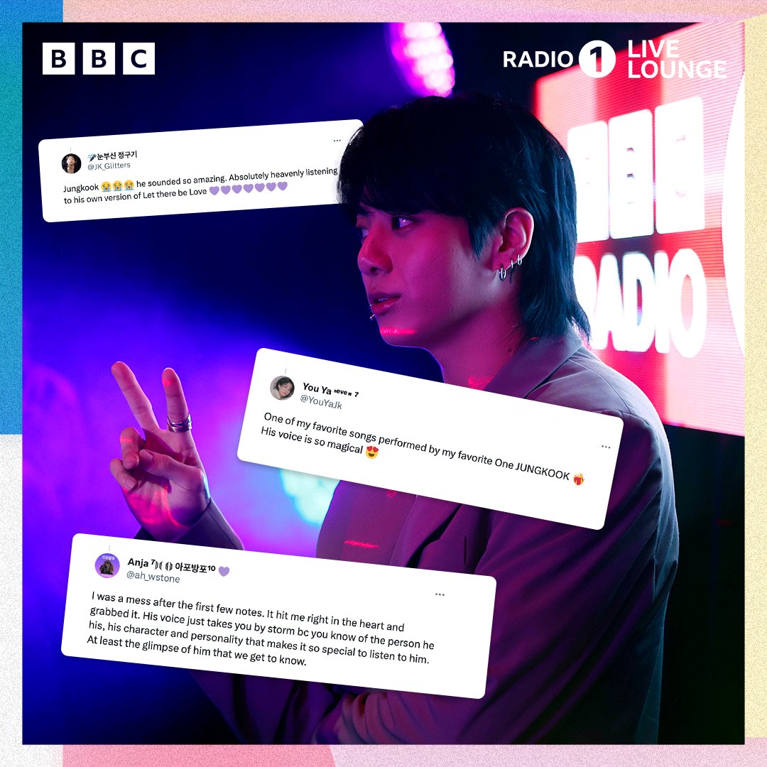 圖 230720 BBC Radio 1 Live Lounge (柾國)