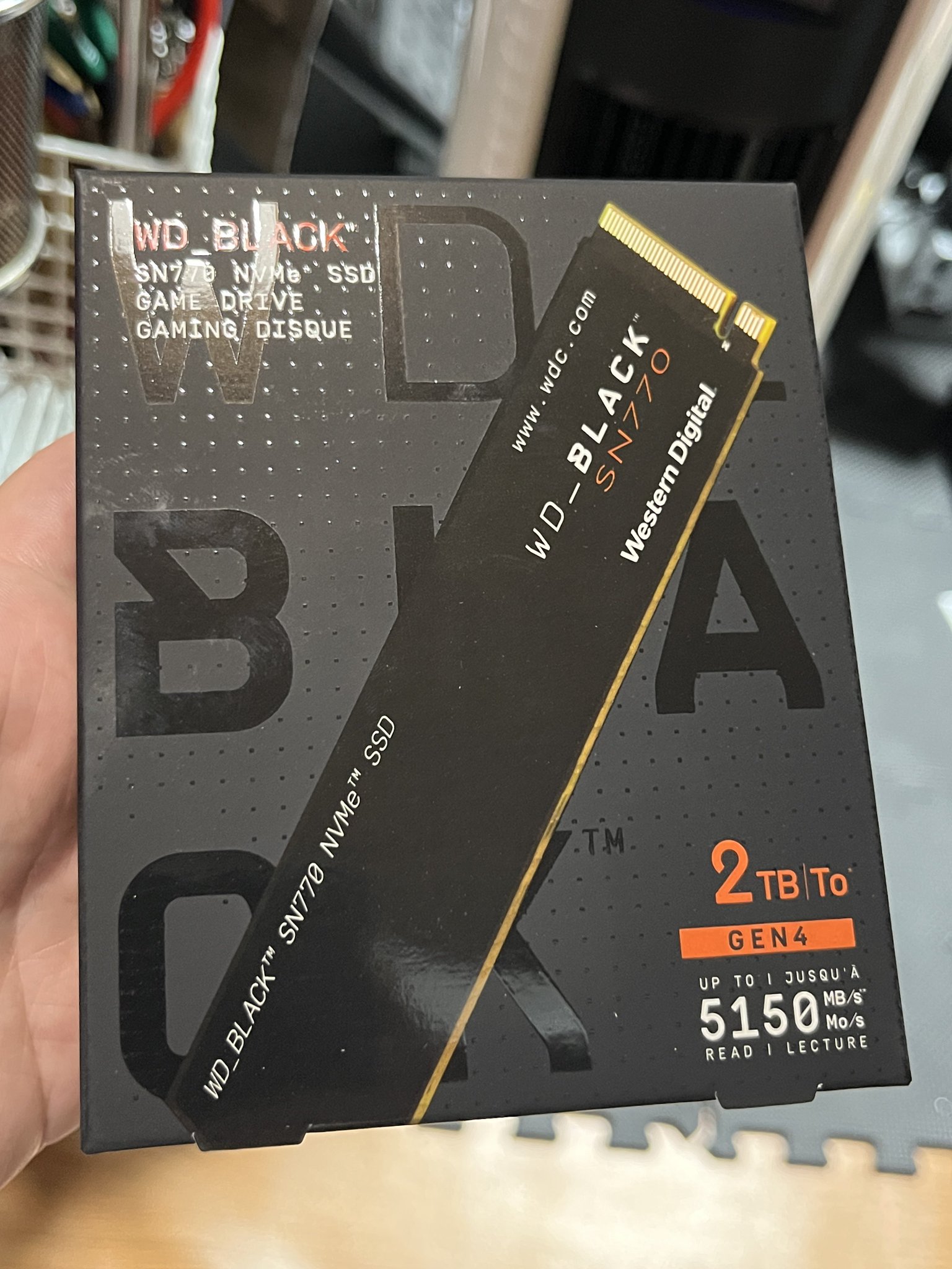 たび on Twitter: "WDのBLACK SN770(5.2GB/s)と、LexarのNM790(7.4GB/s)、どっちもここまで ...