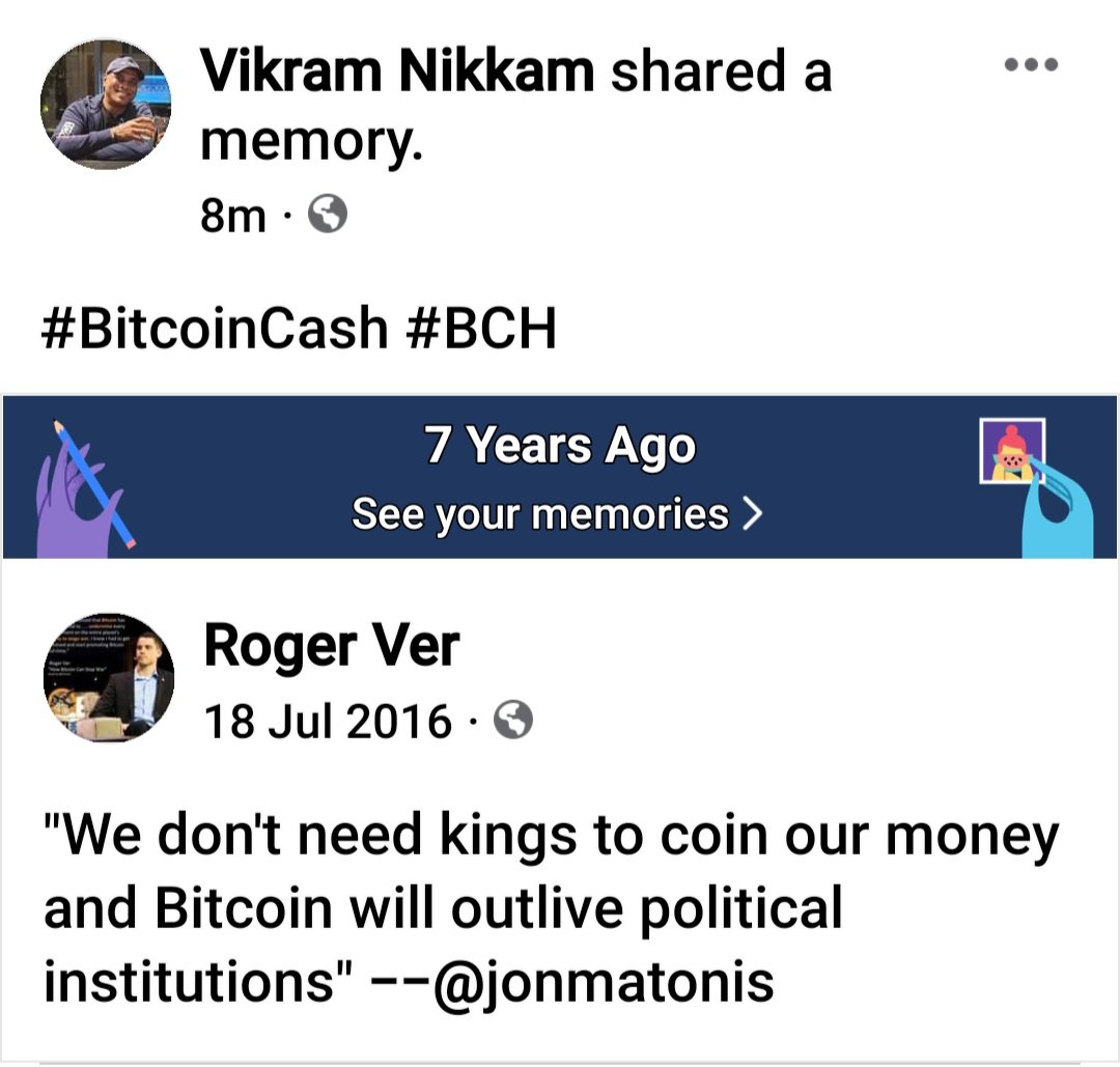 #Bitcoin's Story Before Getting Christened as #BitcoinCash! $bch https://t.co/8wX832UyRC