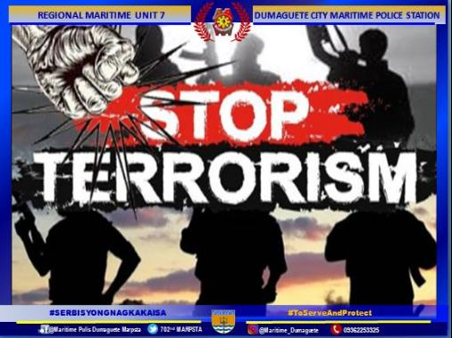 Stop Terrorism !

#PNPKakampiNyo
#SerbisyongNagkakaisa