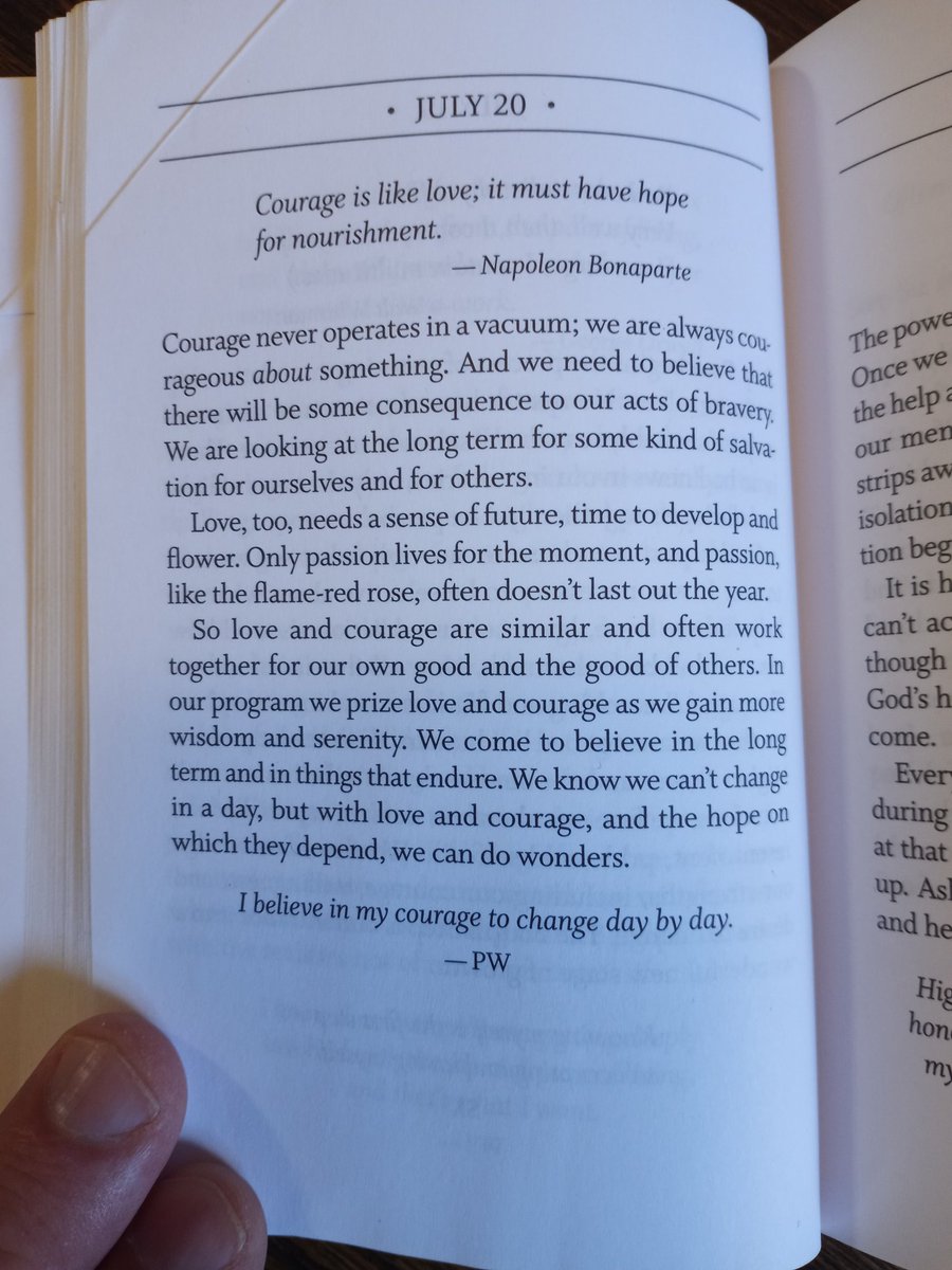 I can't imagine a more appropriate passage, as I enter into this particular day. Thank you for your courage, strength and hope. #odaat #recovery #soberlife #sobriety #addiction