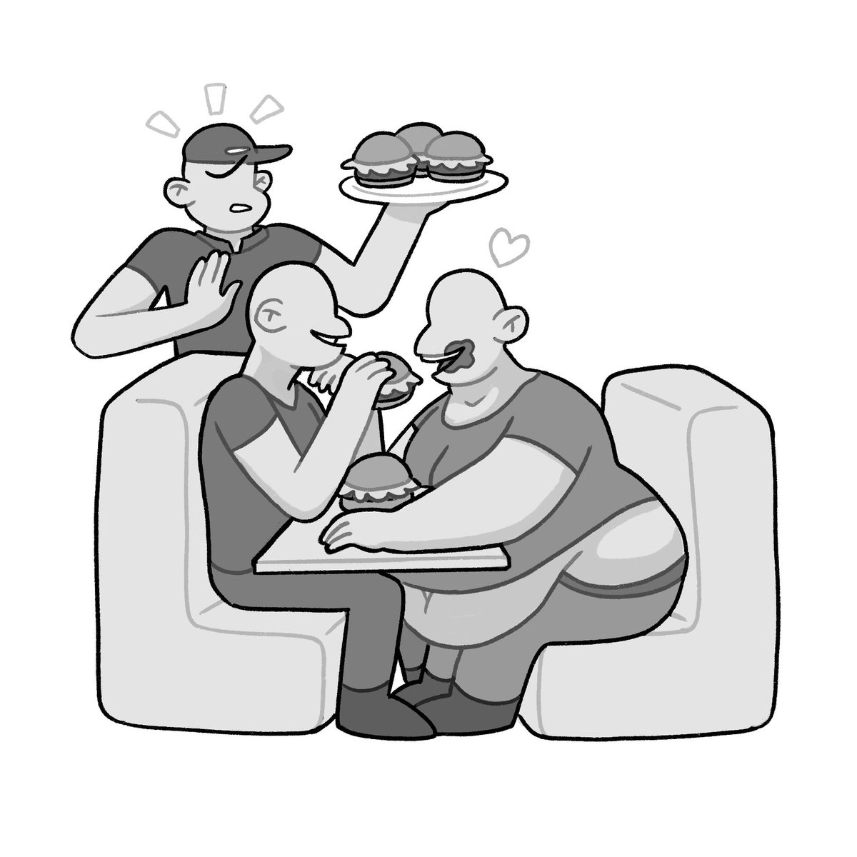 inkboyjo's tweet photo. No. 12: Public Stuffing

#gainerart #publicstuffing #gaygainer #feeders https://t.co/PhxZUcX4fl