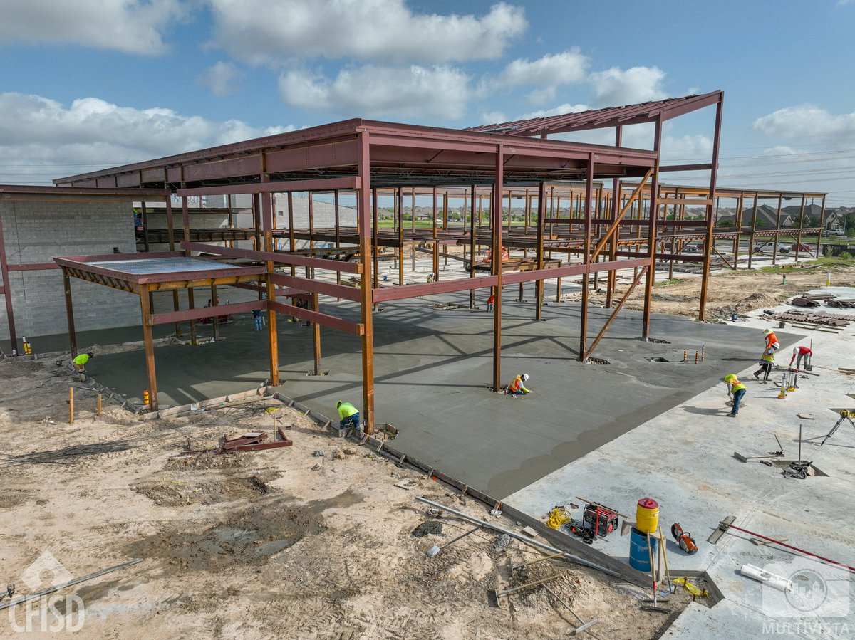 CyFairISD's tweet photo. We posted the latest construction photos from #CFISDES59 on our Facebook page: https://t.co/Ov6Sqw3JfM. #CFISDbond 🏗 https://t.co/UuUt5DuarP