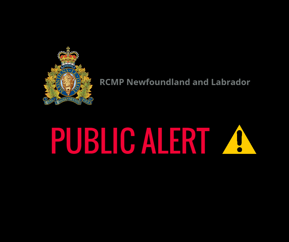 RCMPNL's tweet photo. ⚠️Information has been received that the man may now be at a home on O’Driscoll’s Lane in Carbonear. Police are responding.  Residents in the area are asked to remain inside their homes.  Updates to follow. ⚠️ https://t.co/kPhsYMtoNQ