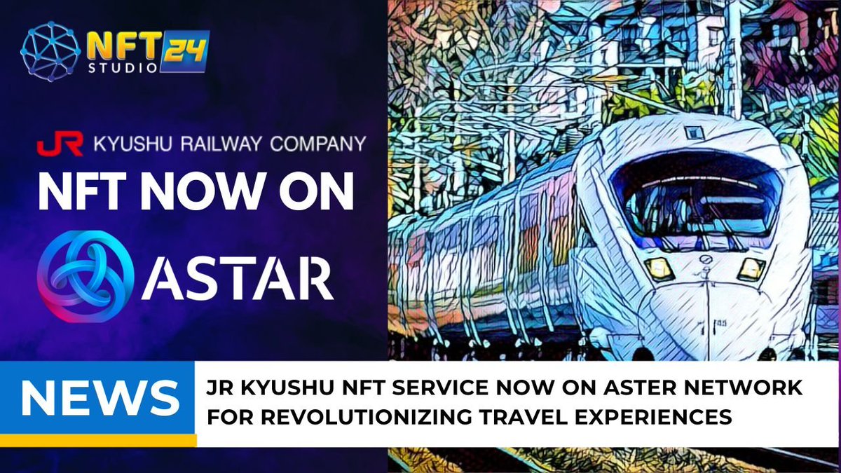 blockza_io's tweet photo. 🚀 Exciting Crypto News! 📰✨ JR Kyushu collaborates with @AstarNetwork to transform travel with #NFTs! 🚆 #CryptoNews #JRKyushu #AsterNetwork
💼 There are a limited number of rare NFTs, carefully selected from 6 types of trains operating in #Kyushu since 1976
🚂 Check it out below! 👉 https://t.co/cOlKE9N0wO
🔗 https://t.co/p4TvDNXgmI