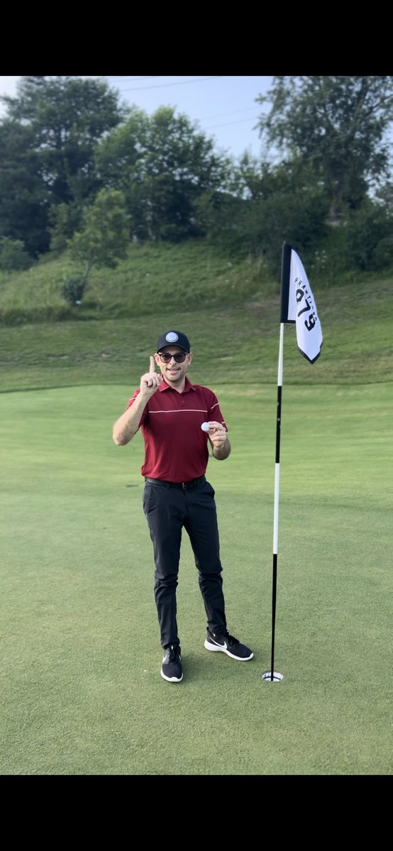 AMelfi's tweet image. Hole in one @BrantfordGolfCC last night! 3rd hole, 149 yds, 7 iron, using @TaylorMadeGolf Distance + golf ball. Incredible feeling! #golf #holeinone #ace