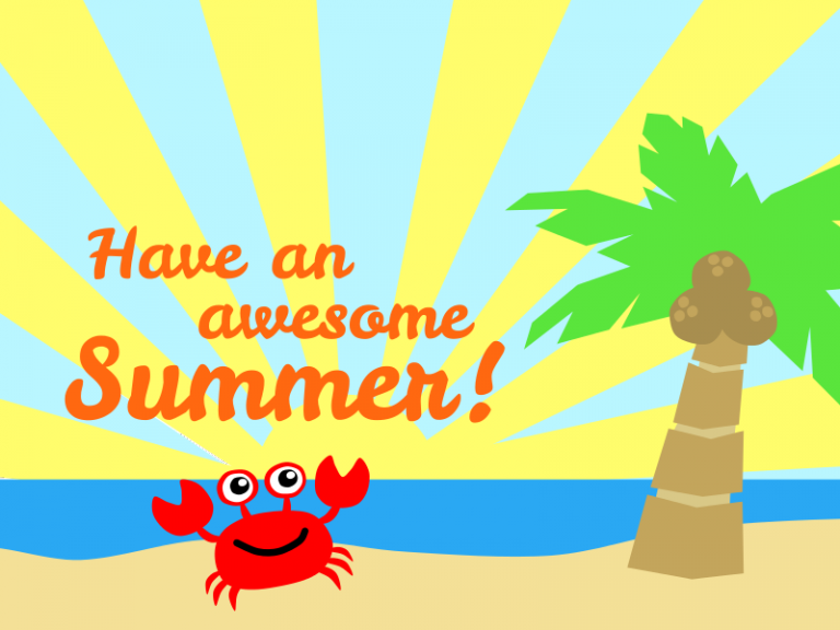 Have an amazing summer everyone!