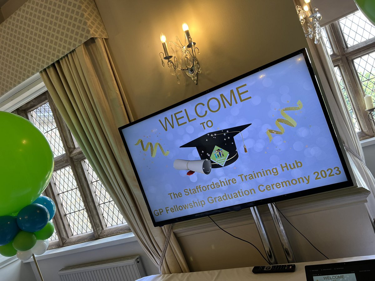 StaffsTH's tweet photo. Our Fellows and Guests are starting to arrive…#STHTeam #GPFellowship #graduation2023 https://t.co/K0DYwDyFGU