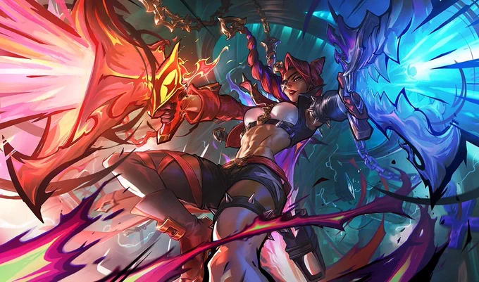 Here's a thread for all the Soul Fighter splash artists. From the in house Riot  by Fortune KNaafiri by Julia YurtsevSamira by Jennifer WuestlingShaco by Horace Hsu 