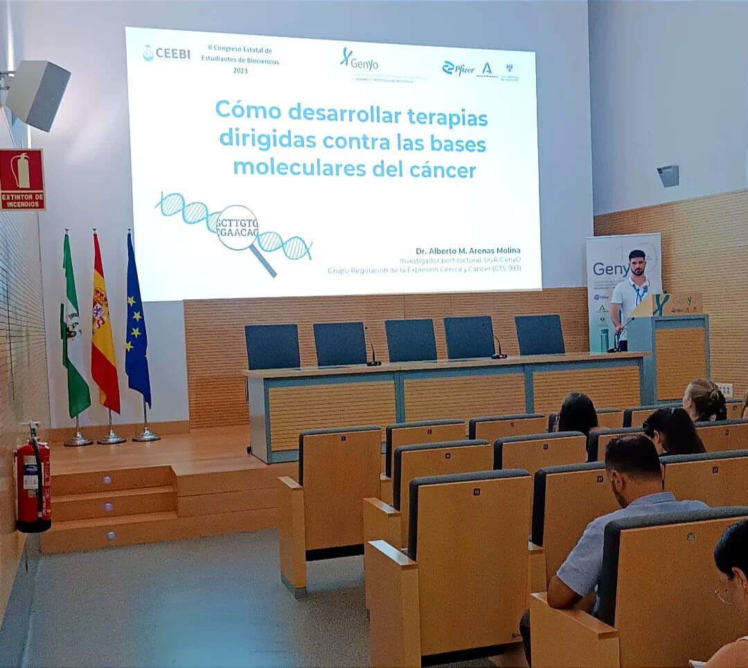 GENYO (@genyo_pts) on Twitter photo Hoy nos han visitado alumnos de varias universidades procedentes del II Congreso Estatal de Estudiantes de Biociencias (CEEBI).
¡Muchas gracias por vuestra visita!
<a href="/BiocienciasGRX/">CEEBI - Biociencias</a> Hoy nos han visitado alumnos de varias universidades procedentes del II Congreso Estatal de Estudiantes de Biociencias (CEEBI).
¡Muchas gracias por vuestra visita!
<a href="/BiocienciasGRX/">CEEBI - Biociencias</a>