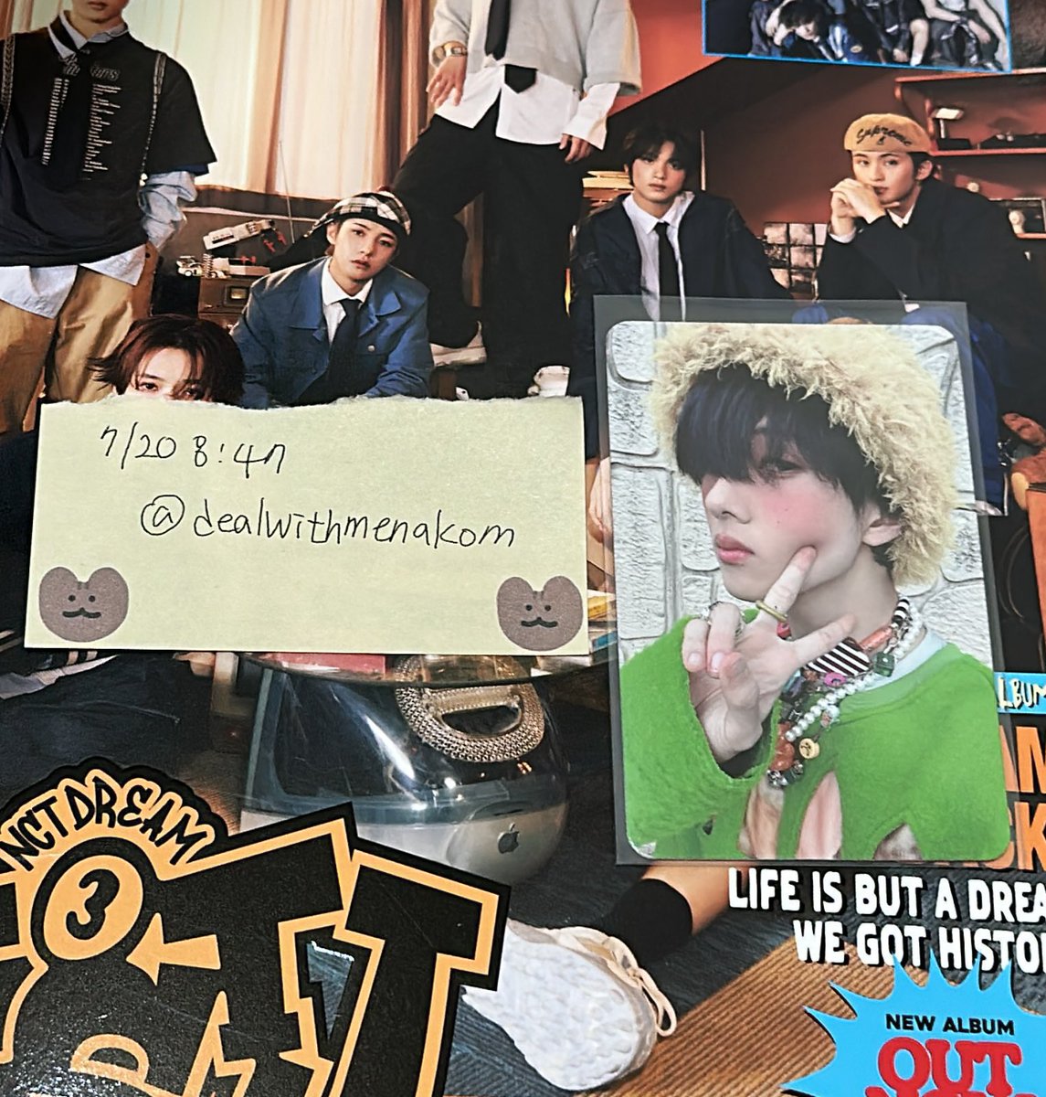 0rangeBr0wn's tweet photo. ˗ˏˋฝากขาย ดีล ไม่พร้อมส่ง´ˎ˗
♡︎ ISTJ poster ver. 
จีซอง จิ้มแก้ม =320฿
🪄 ส่งกลับแบบแอร์
📮 40/60
#ตลาดนัดอซท #ตลาดนัดnct #ตลาดนัดอซทดรีม #ตลาดนัดnctdream https://t.co/LBcQMcXGIV