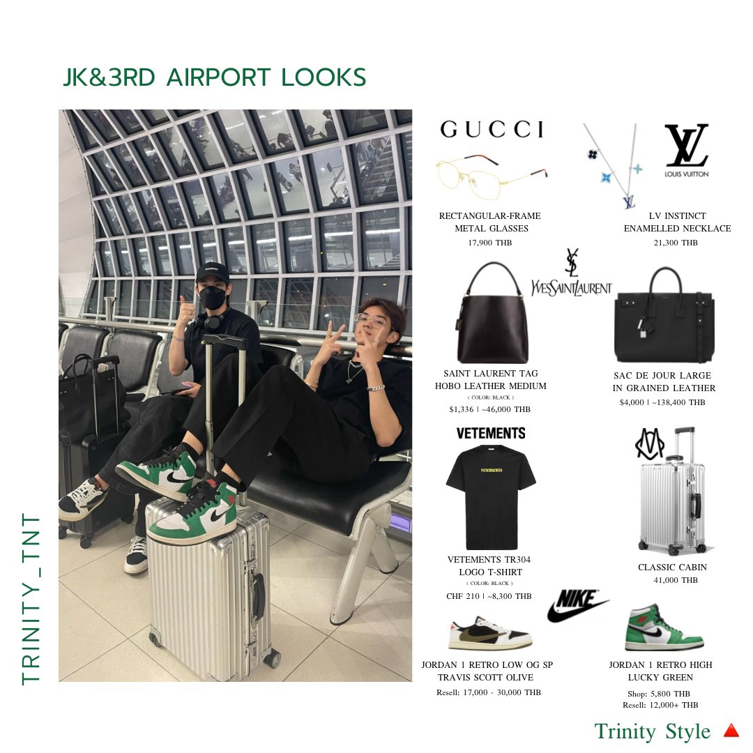 Trinity_Style_'s tweet image. ✈️ JK &amp;amp; 3RD 👯‍♂️ 

#JackieJackrin
#ThirdLapat  #Trinity_Style
#แฟชั่นทนต #TRINITY_TNT