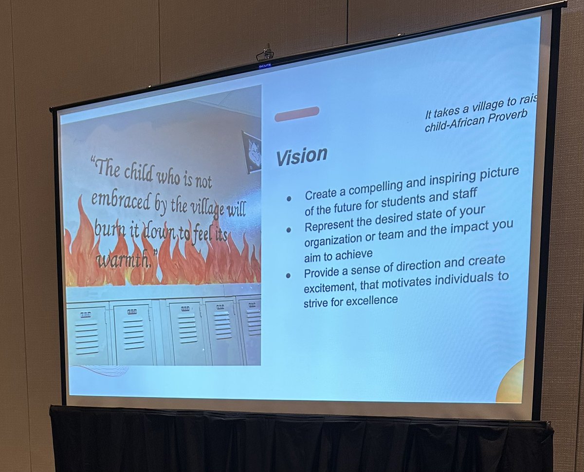purposepushers's tweet photo. Just attended a session focused on leading with your vision, mission, purpose, why, and reflection led by Dr. Stallings @v232us! #Srebsummer https://t.co/YnwNEoZdUH