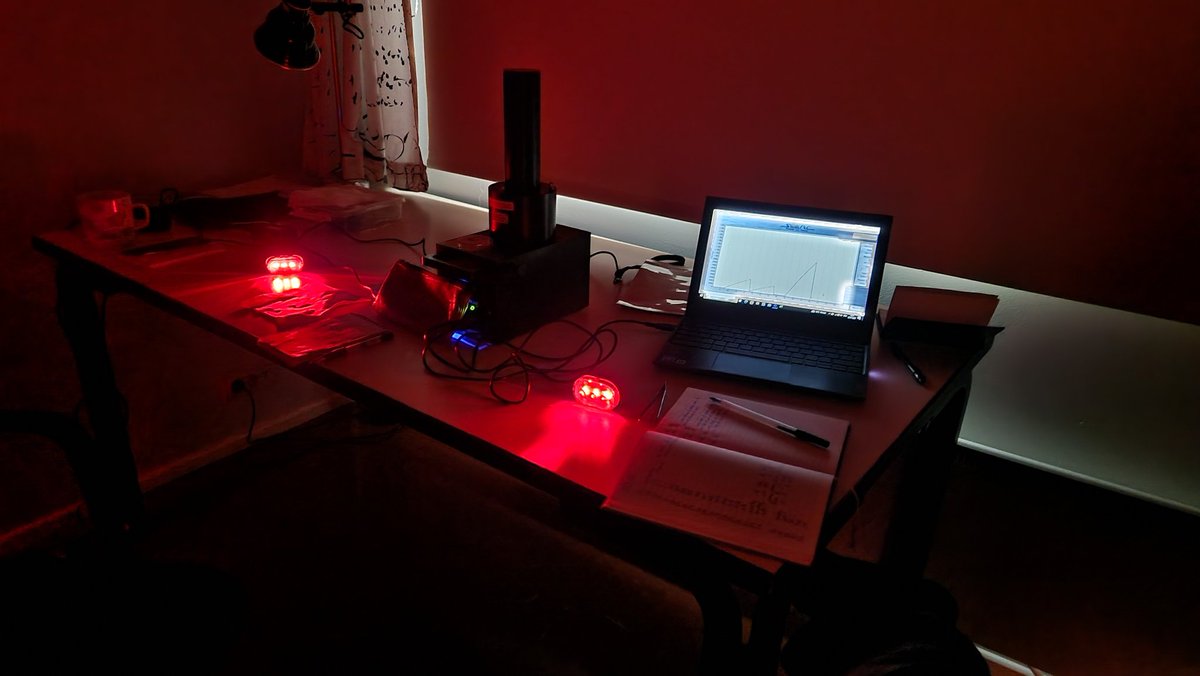 Spending a rainy afternoon at base camp <a href="/UniTurku/">Turun yliopisto - University of Turku</a>'s Kevo research station, measuring portable luminescence samples and catching up with field notes. @LundGeology <a href="/LundLum/">Lund Luminescence</a> <a href="/USN_info/">USN</a>