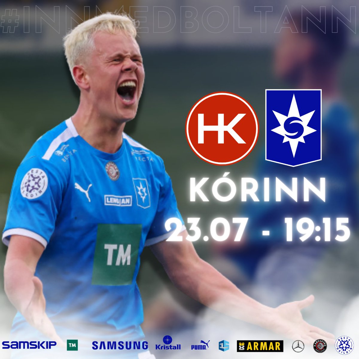 NÆSTI LEIKUR! 

🔵HK - STJARNAN 
📍Kórinn 
📆Sunnudaginn 23.07
🕢19:15

Við hvetjum fólk til þess að byggja ofan á þessa frábæru stemmningu sem hefur myndast í síðustu leikjum og mæta á völlinn. 

Fulla ferð!

#InnMedBoltann

SKÍNI STJARNAN 💙⚽