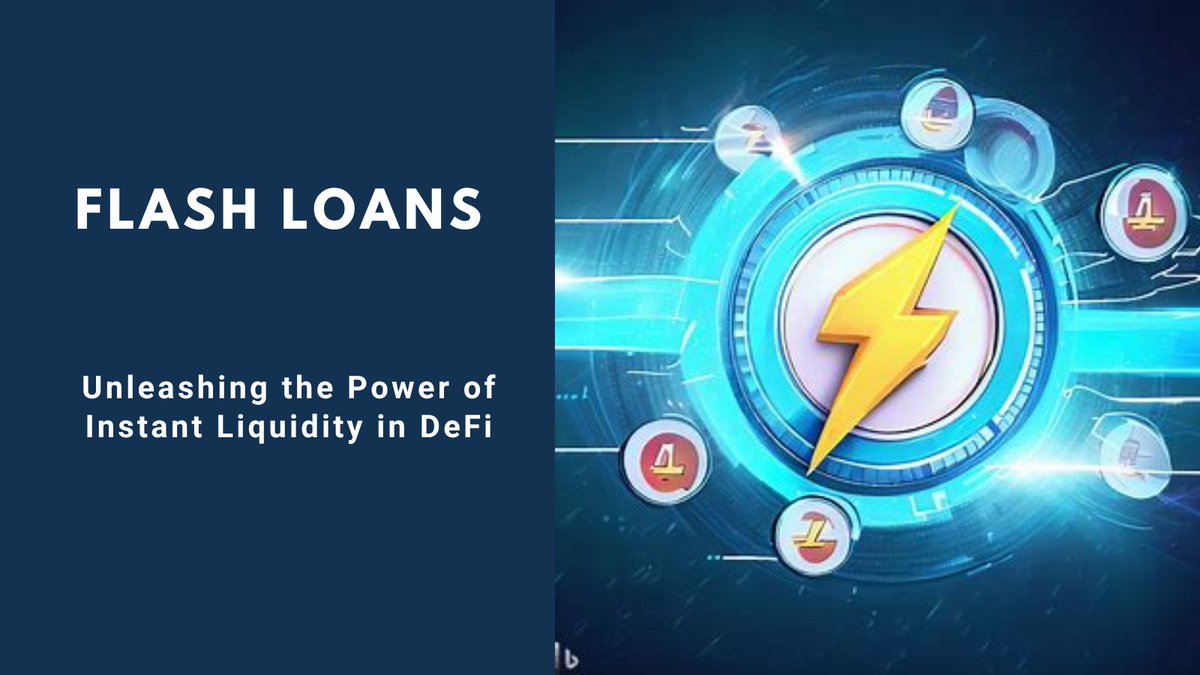 Cexdexapp's tweet photo. FlashLoans are changing the game in #DeFi! From arbitrage trading to yield farming optimization, these collateral-free loans offer instant access to liquidity. Capitalize on profitable opportunities and stay ahead of the curve with flash loans.

#Innovation #InstantLiquidity https://t.co/SpJrJDnk87