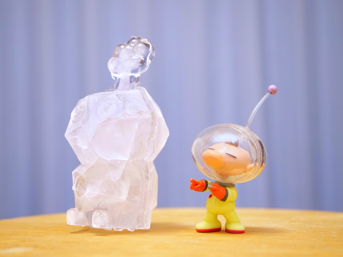 氷ピクミンのフィギュア
