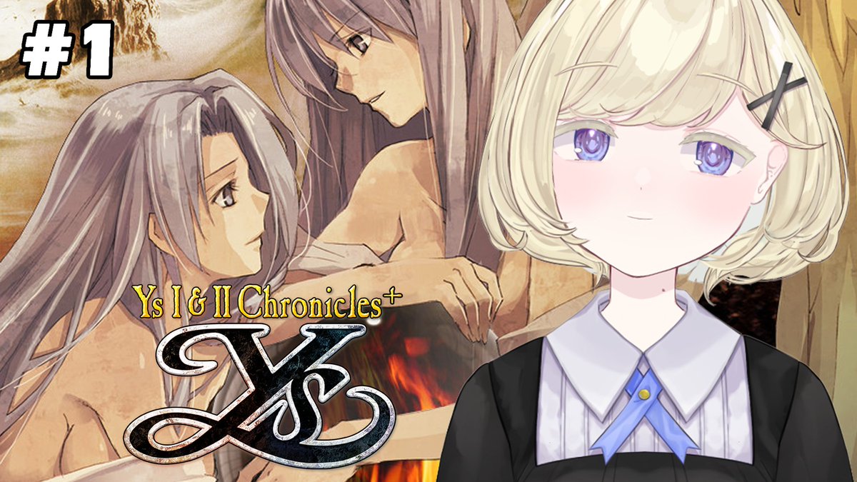 yunonightingale's tweet photo. Gokigenyou! The waiting room is up!
We have collected the six books of Ys and completed the 1st game, but Adol's journey is far from over. Time to see what Ys II holds for us!
🫖 Starting at 6 PM GMT 📚
#Vtuber #ENVtuber #VtuberUprising #Ys #YsChronicles https://t.co/D9HOVzE8Uk