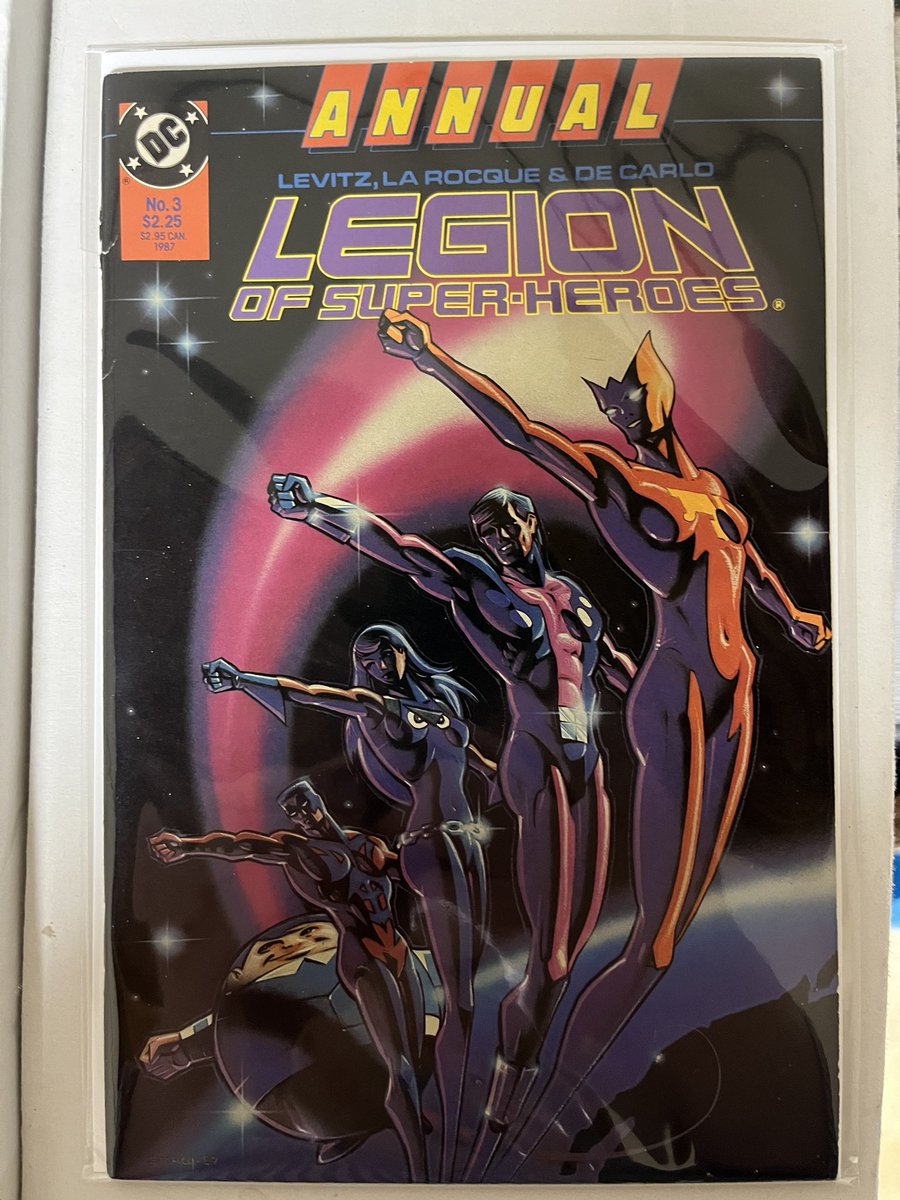 LetComic's tweet photo. Legion of Super-Heroes Annual #3
Featuring a tale of the members of the Legion Academy!
#letssharecomics https://t.co/Uddh4euM8s