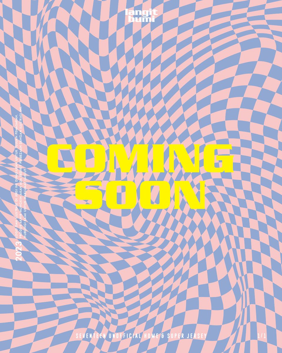 atlangitbumi's tweet photo. Coming soon!

https://t.co/bl6yw8s55s 📌
🌐 atlangitbumi
#langitbumi #footballcult #kpop #seventeen https://t.co/5mXJD4uXMw