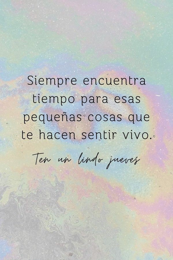 Que tengas un excelente jueves!
#FelizJueves
