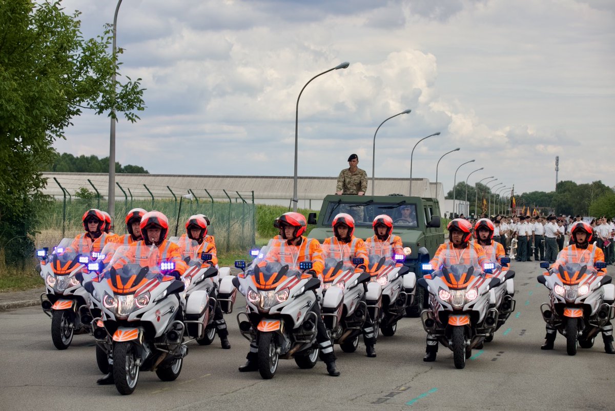 20 Juli: kolonne te voet Ook de militairen die op 21 juli te voet zullen defileren, hielden een generale repetitie op 20 juli in de kazerne van Peutie.