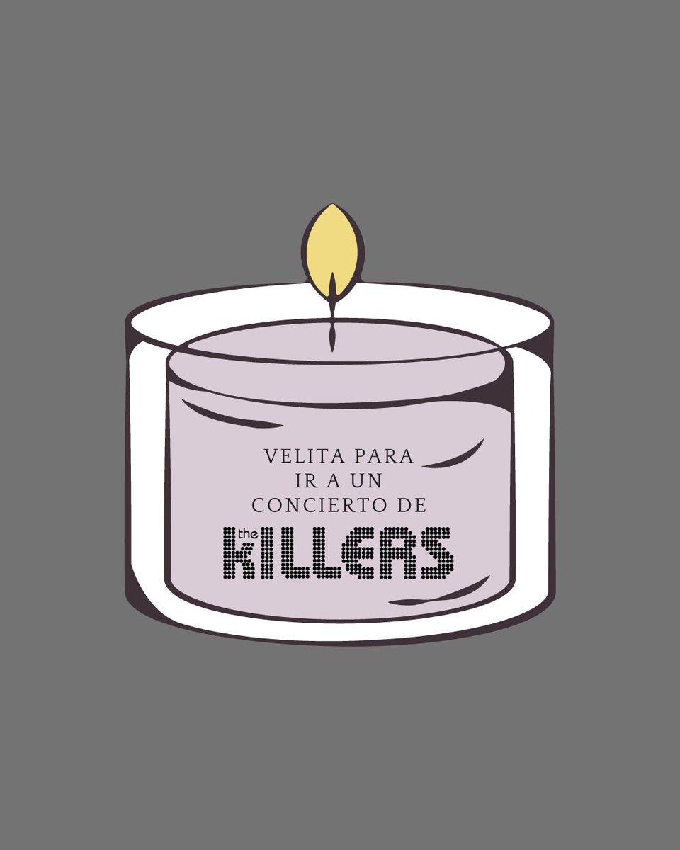 t_hekillersfan's tweet photo. Cruzando los dedos para que The Killers aprovechen el anuncio de Brasil y vayan a otros países de Latinoamérica 🤞
Aquí una velita para que compartan y manifiesten que van a ir a verlos. https://t.co/5rCoGjhhnE