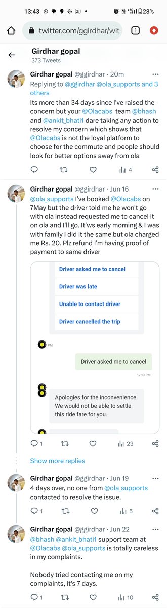 ggirdhar's tweet image. #stopUsingOla