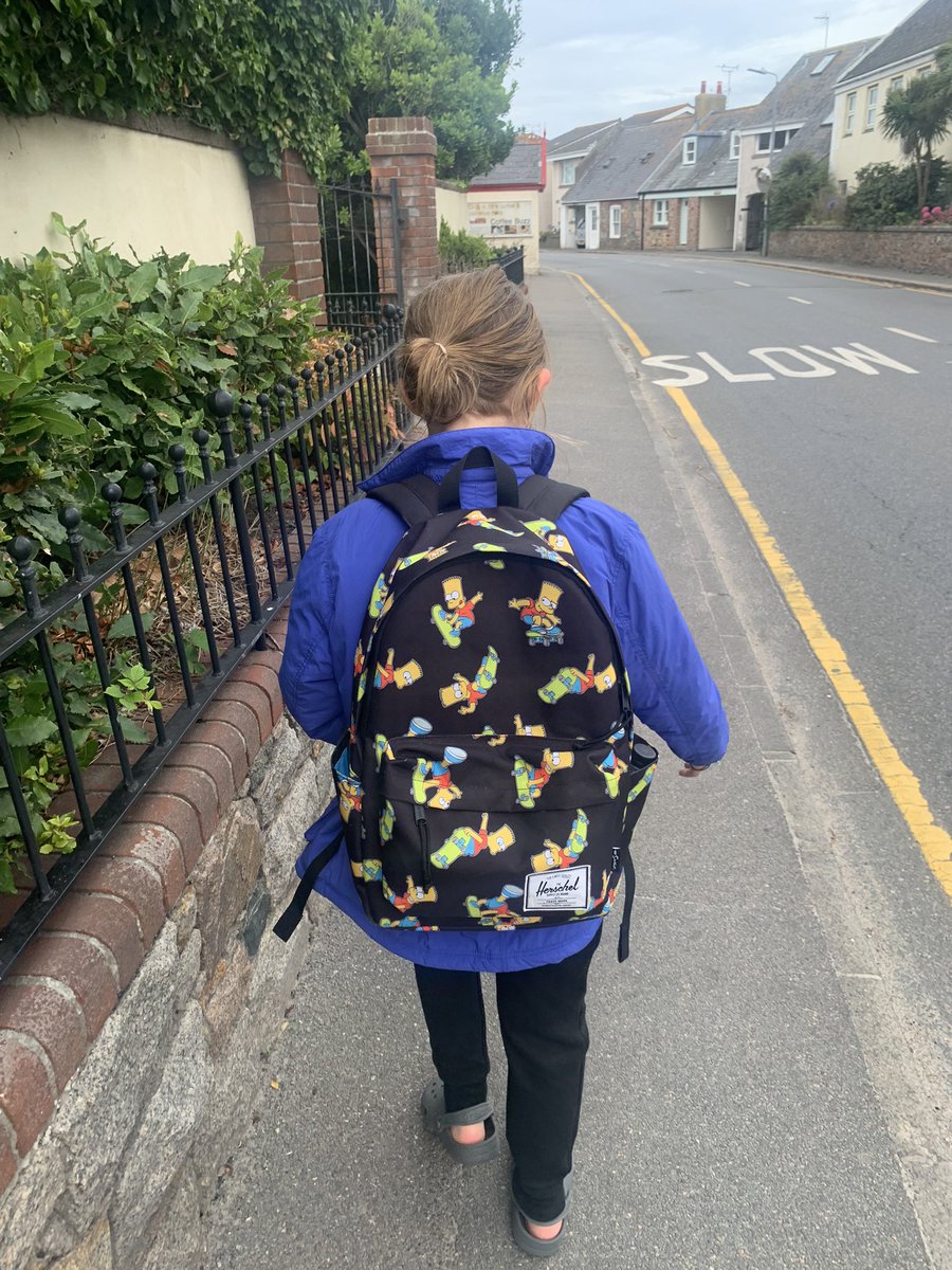 Properly jealous of my lad’s backpack. I feel <a href="/KettyBitch/">special k🍓</a> would approve