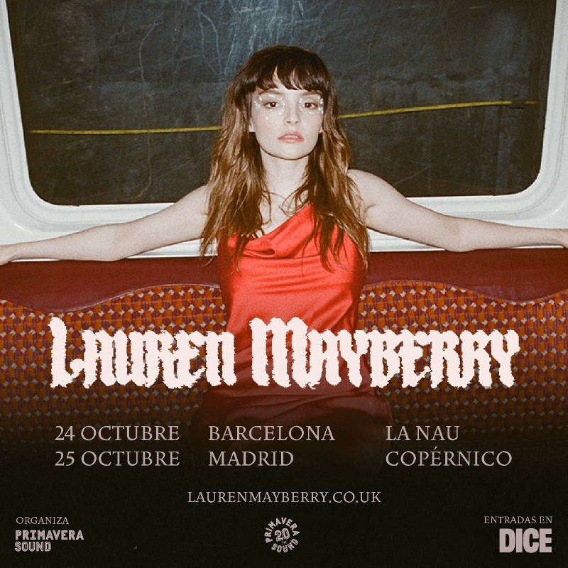 Sorpresa: Lauren Mayberry de CHVRCHES anuncia gira por España en solitario sin que sepamos más detalle sobre su carrera por su cuenta. jenesaispop.com/2023/07/20/460…