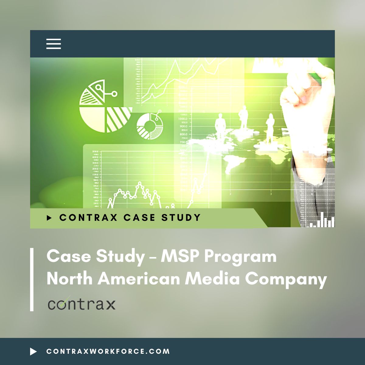 ConTraxVMS's tweet photo. In this Contrax Case Study, learn how we helped a client to improve the vendor engagement process, reduce the number of vendors, measure the vendor performance and implement a national rate card. ▶️https://t.co/CFb26d2RiJ https://t.co/HKrUs7eLTA