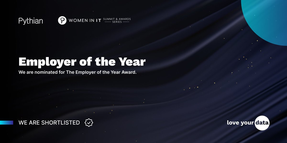 We are thrilled to announce that we have been shortlisted for the prestigious Employer of the Year Award at the @womeninitawards🎉 
Congratulations to all of the nominees! Stay tuned for more updates as we embark on this journey.  🏆

#LoveYourData #WITCanada