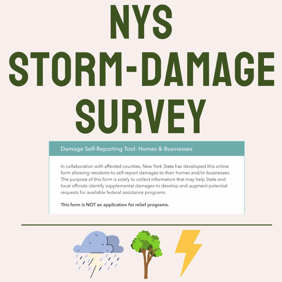 FYI: If you experienced property damage as a result of the recent #WestchesterCounty storms, you can visit rb.gy/ireji to complete a survey that will inform how NYS requests federal relief funding amid these circumstances.
#nysstormandrecovery #stormdamage #nystorms