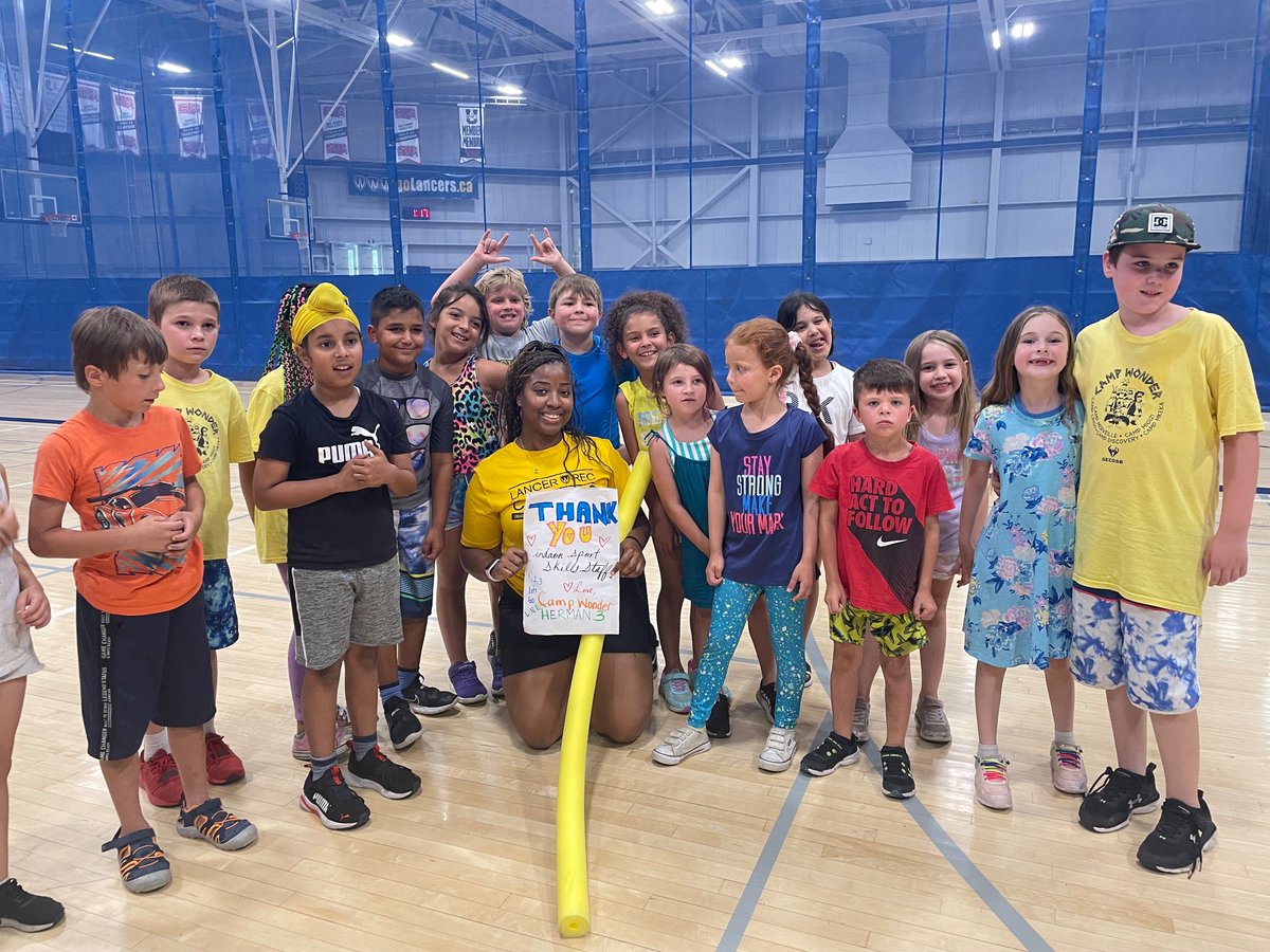 THANK YOU! <a href="/LancerRec/">Lancer Recreation</a> <a href="/UWindsor/">University of Windsor</a> for the fun camp activities this summer! <a href="/gecdsbpro/">GECDSB PR</a> <a href="/wakemanswonders/">Wakeman’s Crew</a> <a href="/PrincipalONeil/">Dustin O'Neil</a> #GECDSBSLP2023