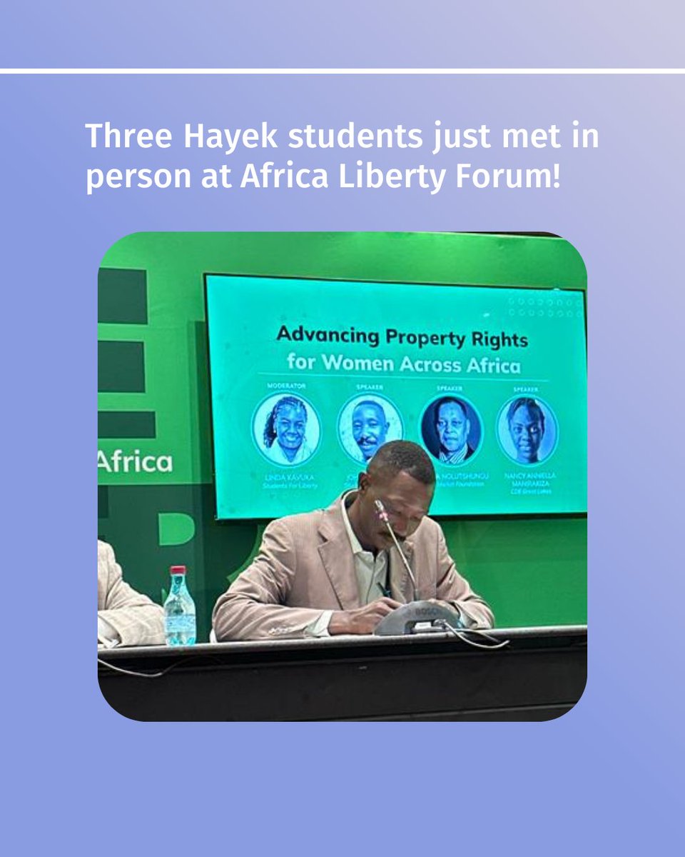 Hayek Global College tweet media