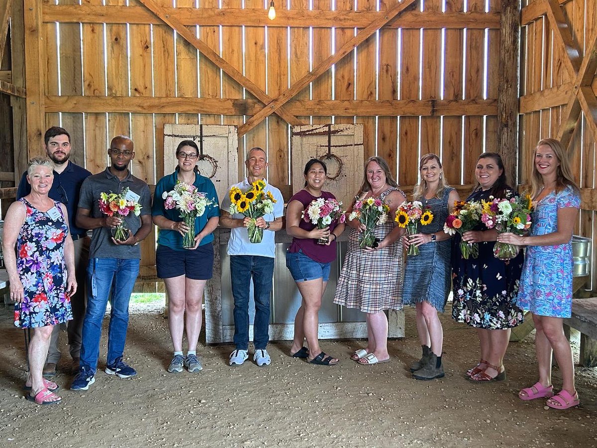 Earlier this week, MEDA Young Leaders joined us at Zekiah Ridge Farm &amp; Flowers for the Agricultural Lunch &amp; Learn! Attendees learned about the farms' history, Charles County zoning and business development efforts for farms and agriculture, and more!  #agriculture #youngleaders