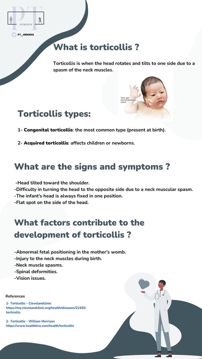 PT_HEROESS's tweet photo. #نبغاك_تعرف ماهو الصعر  

هذي صورتين تجمع اهم المعلومات 

 Torticollis

#علاج_طبيعي 
#ابطال_العلاج_الطبيعي

#physicaltherapy 
#ptheroes https://t.co/bYzjD3foA5