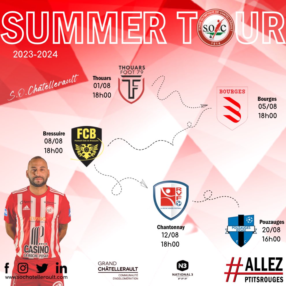 S.O. Châtellerault 🔴⚪ tweet media