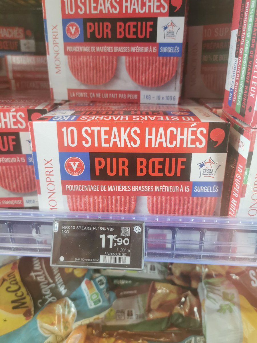 L'inflation en deux photos.
La première date du 9 août 2022.
La deuxième du 12 juillet 2023.
<a href="/Monoprix/">Monoprix</a>