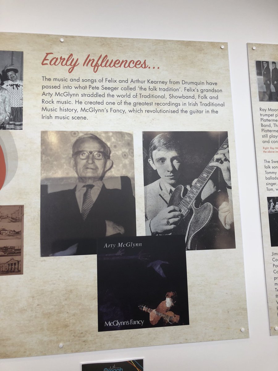 OhYeahCentre's tweet photo. Interesting visit to @StruleArts today to see the Showband music trail and exhibition. They have plans. Do you have parents, grandparents, great grandparents that were musicians or fans? Get in touch with them. On the hunt for local Costumes &amp; stories from 1950s-1980s https://t.co/iHPW7qkKSk