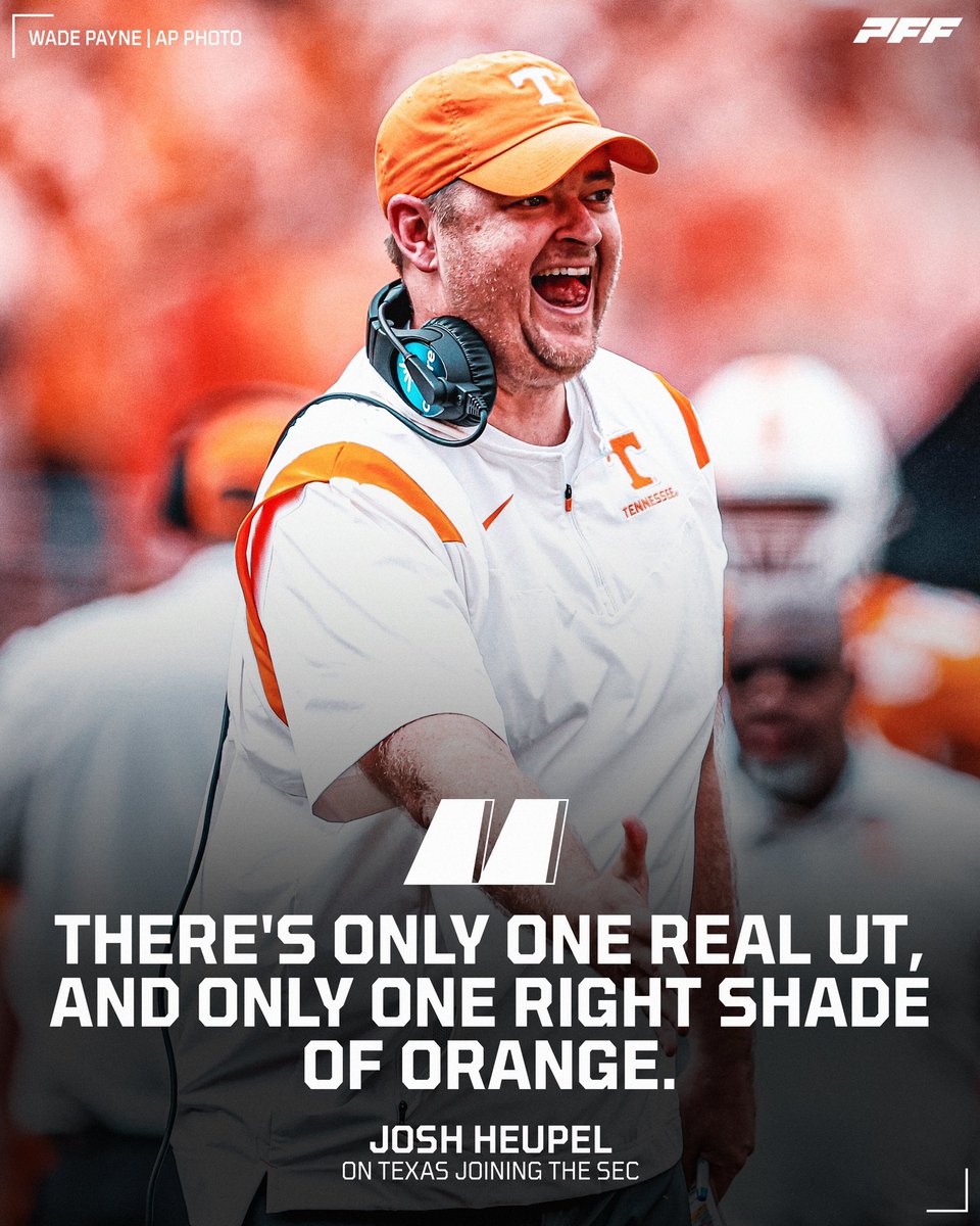 Josh Heupel from the top rope🗣️