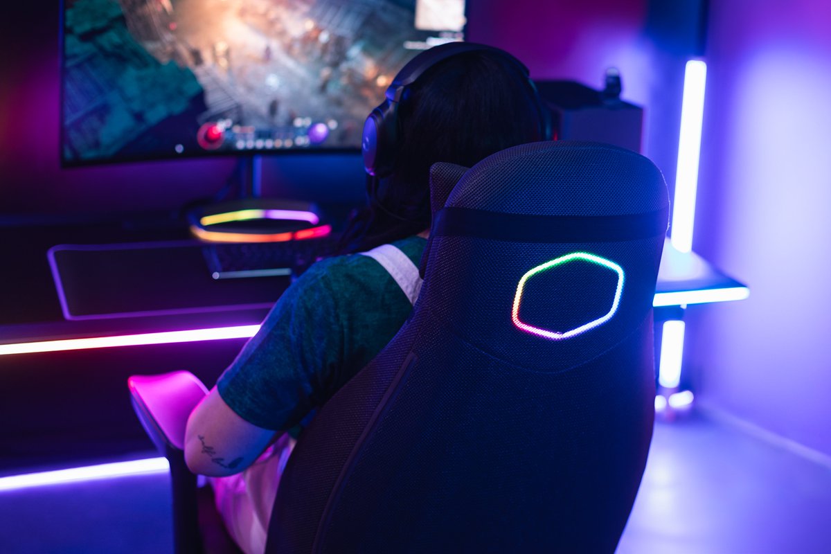 CoolerMasterEXP's tweet photo. Step into a new world of immersive sound and tactile experiences with Synk X. Feel the atmosphere, tension, and excitement of your favorite games, movies, and music.
🛒https://t.co/EsPQ0fT6SU

 #SynkX #ImmersiveGaming #GamingChair #HapticFeedback https://t.co/z7MUUKfxCc